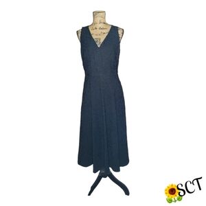 Charter Club - Size 8 Black Sleeveless Maxi Dress